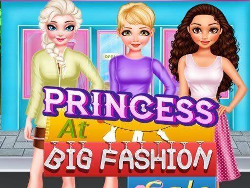 Princess Big Fashion Sale Online Game