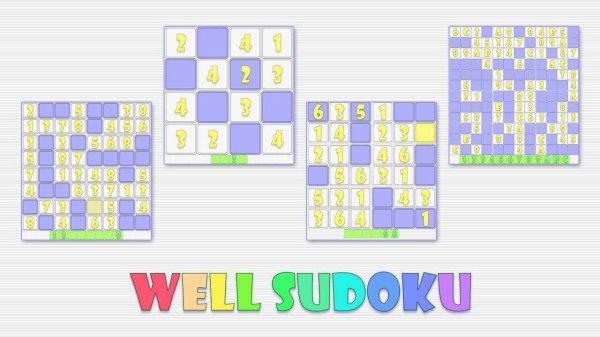 Well Sudoku: Classic Puzzle Game