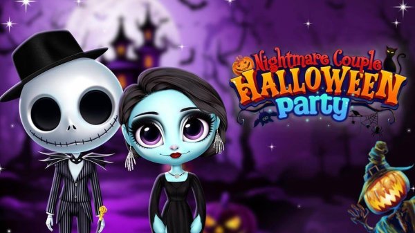 Nightmare Couple Halloween Party Dress Up Game