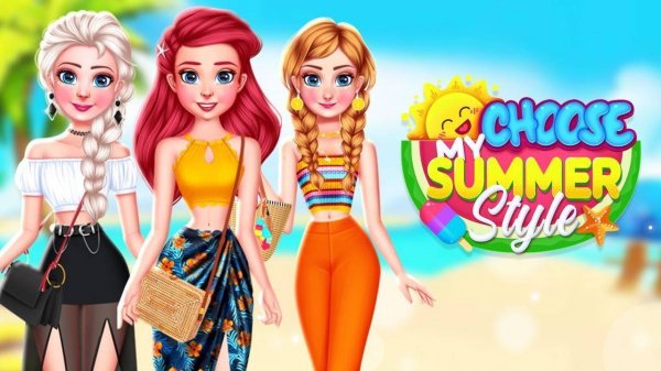 Choose My Summer Style: Fashion Dress Up Game