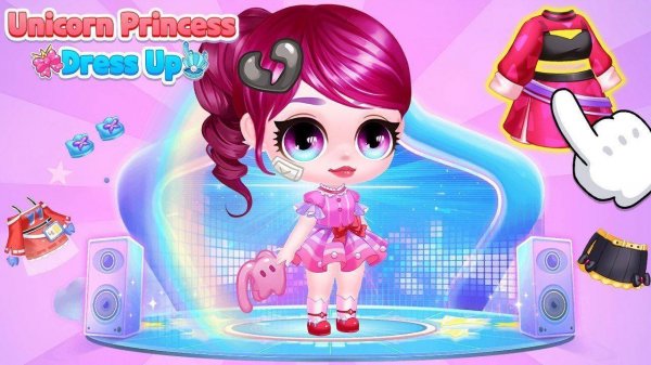 Unicorn Princess Dress Up - Fashion & Makeup Game