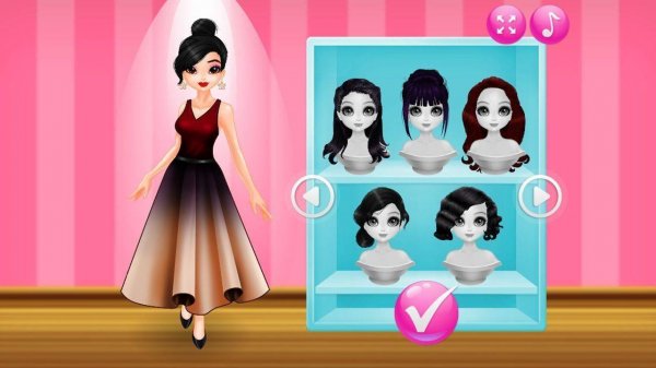 Princess Magic Gradient Dress Up Game