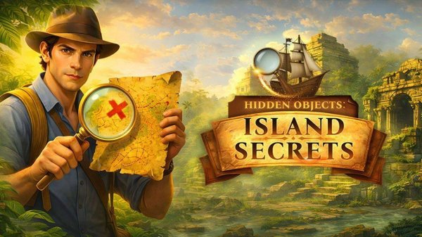 Hidden Objects: Island Secrets - Puzzle Adventure Game