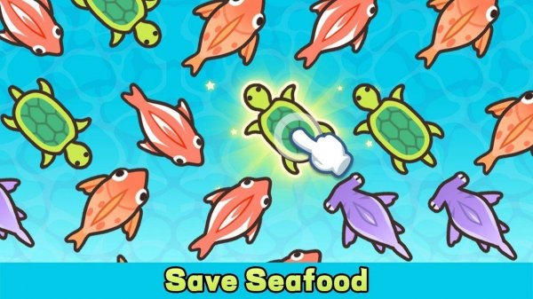 Save Seafood Puzzle Game