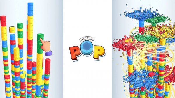 Pop Puzzle - Colorful Block Game