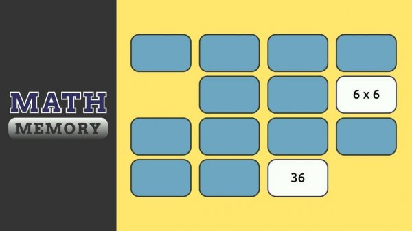 Math Memory Puzzle Game