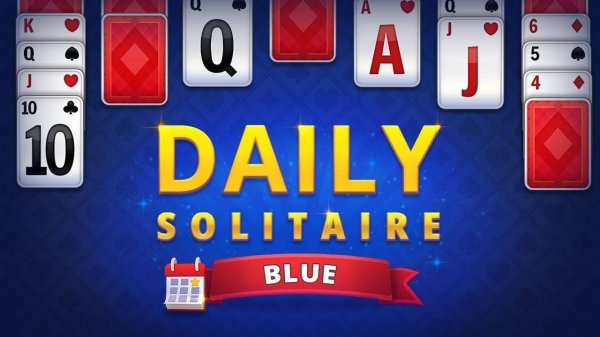 Daily Solitaire Blue: Klondike Card Game