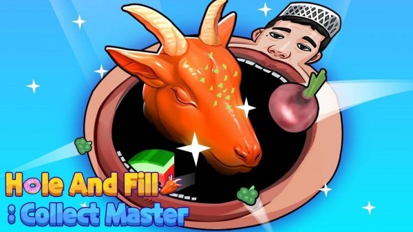 Hole And Fill Collect Master - Food Puzzle Game