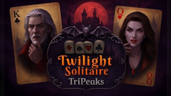 Twilight Solitaire TriPeaks: Castle Adventure Puzzle Game
