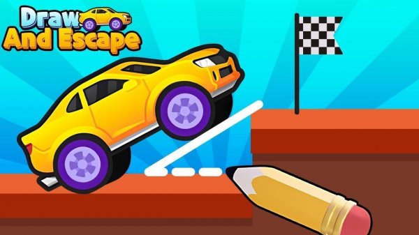 Draw And Escape: Car Puzzle Games