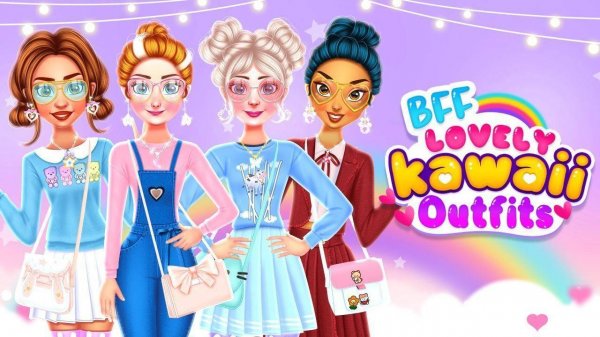 BFF Lovely Kawaii Outfits Dress Up Game