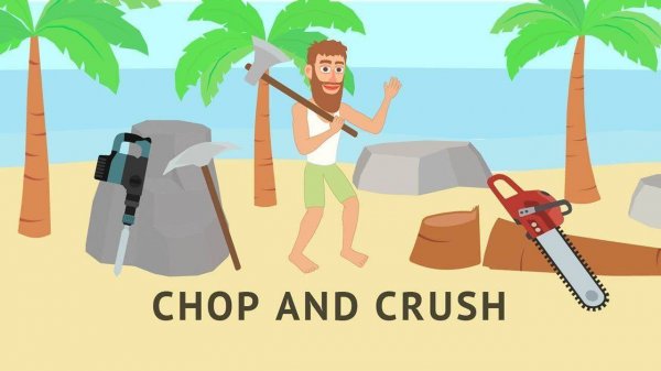 Chop and Crush: Mining Clicker Game