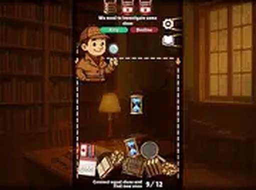 Connect Clues: The Missing Professor Puzzle Game