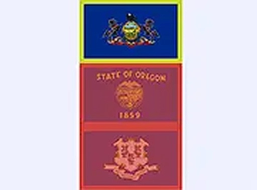 Flags Of The USA Online Puzzle Game