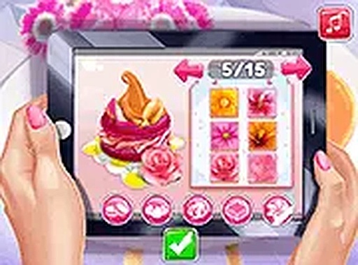 Princess #InstaYuuum Macarons & Flowers Online Game