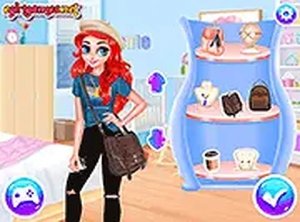 Princesses Funky Squad Makeover Game