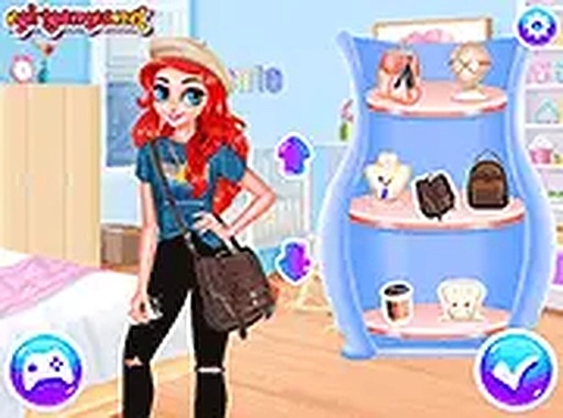 Princesses Funky Squad Makeover Game