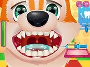 Cute Puppy Dentist Online Game