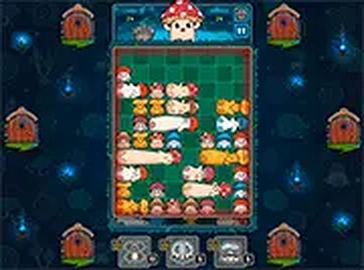 Mushroom Blocks Puzzle Game