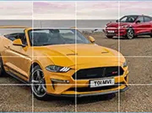 Ford Mustang California Special Slide Puzzle Game