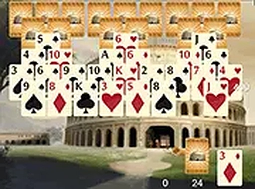 Ancient Rome Solitaire Online Game