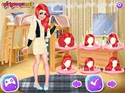 Girls Disco Fever Dress Up Game