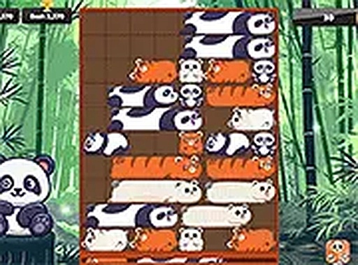 Haru Pandas Slide Puzzle Game
