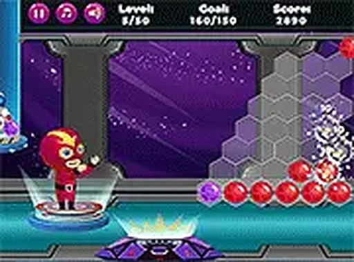 Bubble Throw Online Puzzle Game