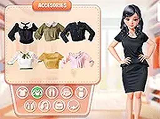 Trendy Fashion Designer Dress Up Game