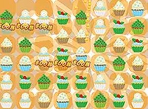 Christmas Cupcake Matching Online Puzzle Game
