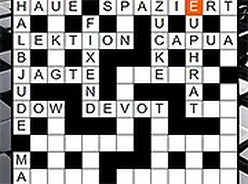 T&auml;gliches L&uuml;ckenkreuzwort - Daily German Word Puzzle Game