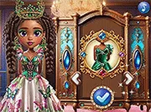 Gemstone Glamour Dress Up Game