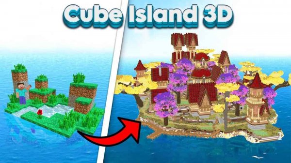 Cube Island 3D Adventure Game